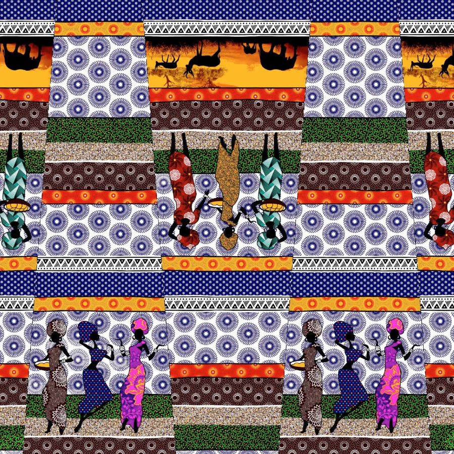 Original 3 Cats Fabric C/W95 Navy 90cm (8019146997849)