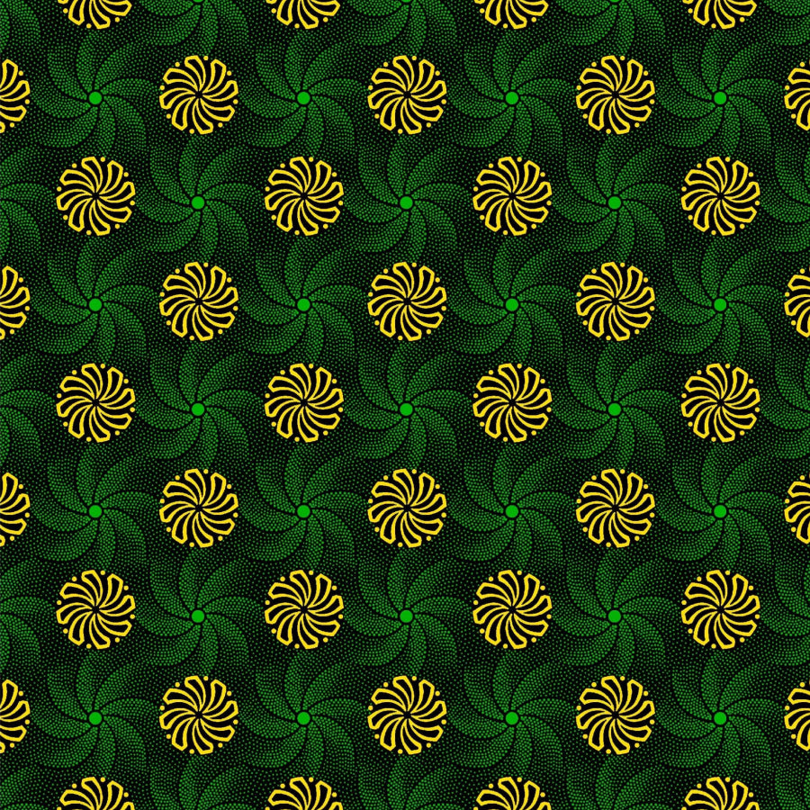 Original 3 Cats Fabric C/W19 Bottle Green 90cm
