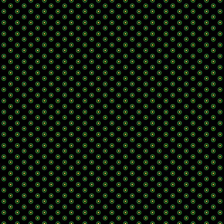 Original 3 Cats Fabric C/W19 Bottle Green 90cm