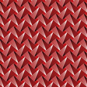 Original 3 Cats Fabric C/W03 Red 90cm