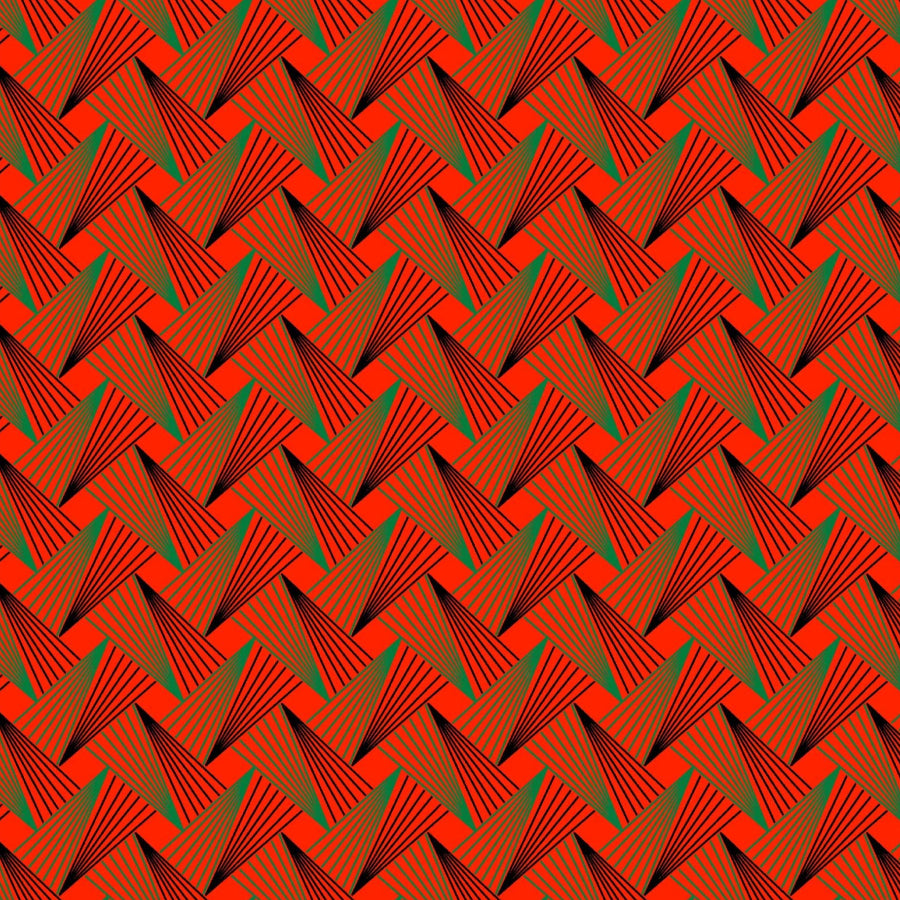 Original 3 Cat Fabric C/W16 DK Orange 90cm