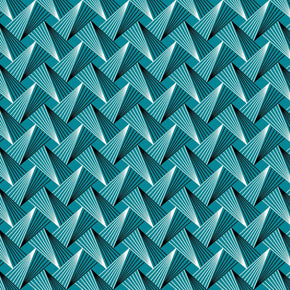 Original 3 Cats Fabric C/W25 Turquoise Blue 90cm