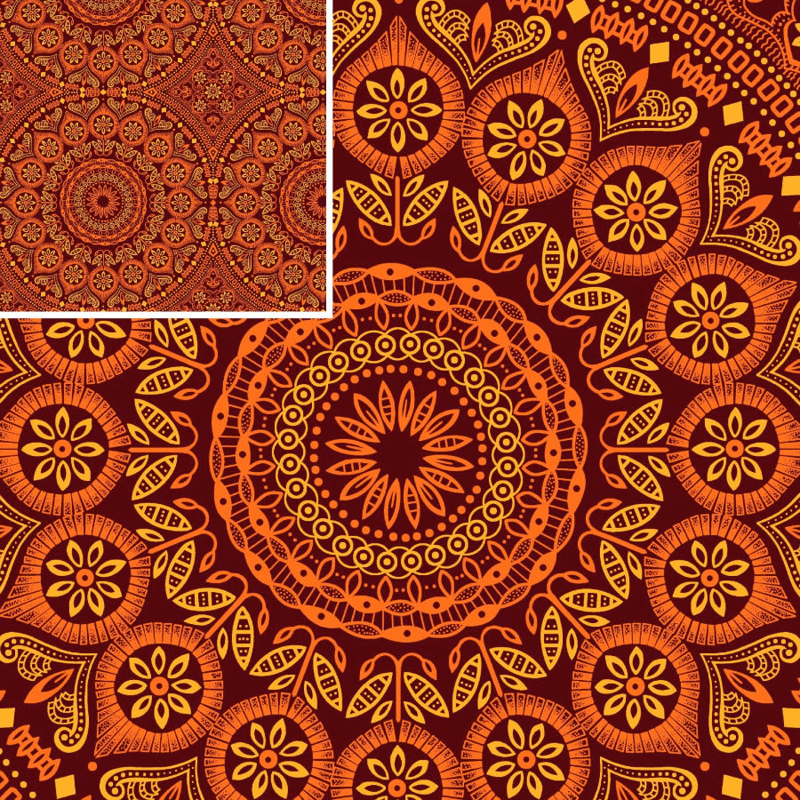 Original 3 Cats Fabric C/W20 Burgundy 90cm