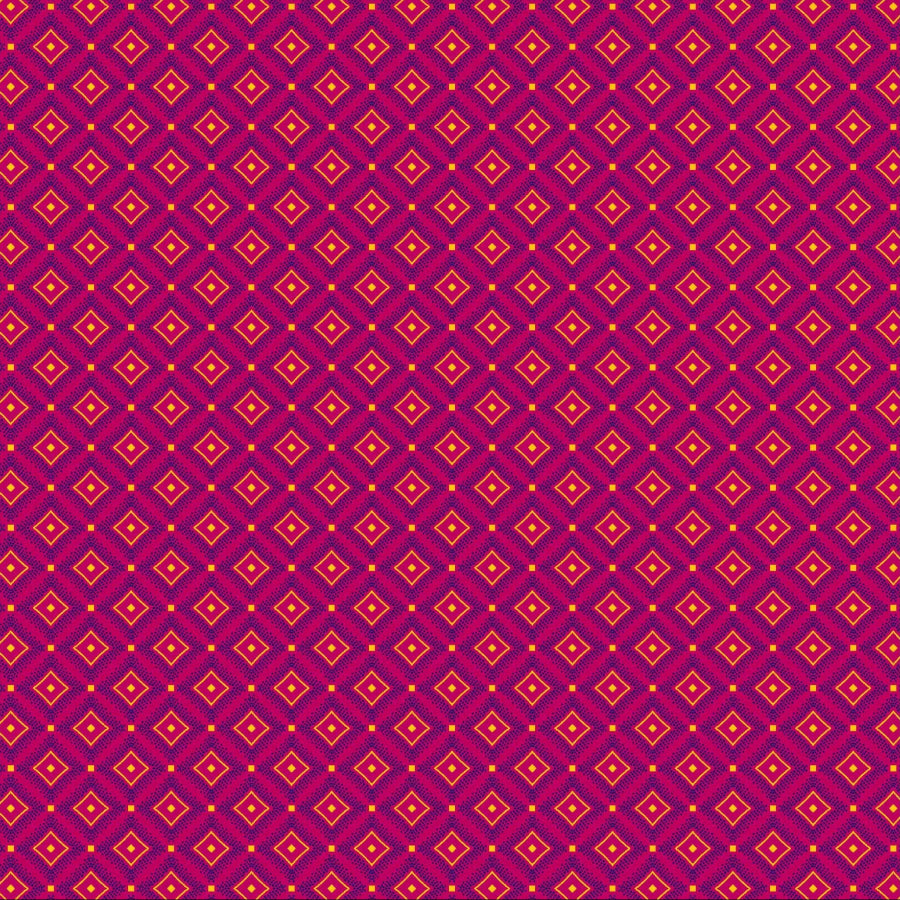 Original 3 Cats Fabric C/W50 Cerise Pink 90cm