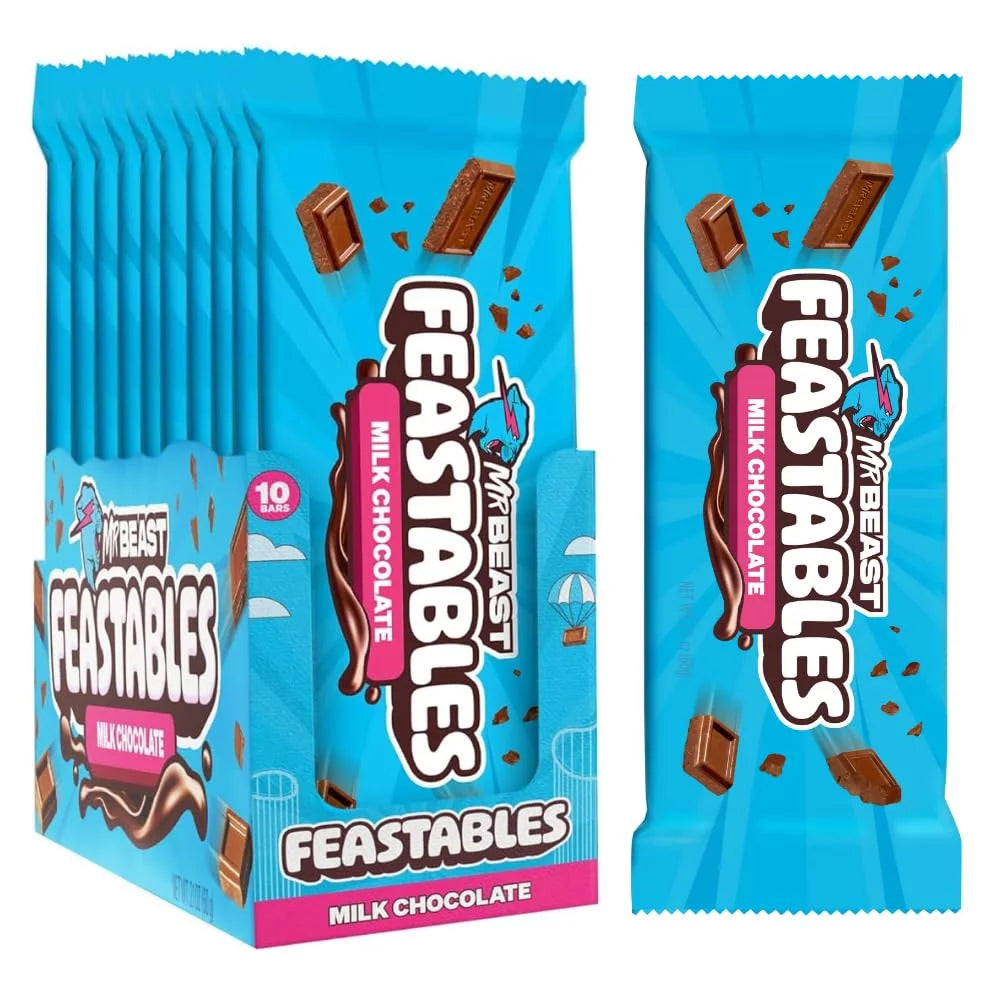 Mr.Beast Milk Crunch Chocolate Bar 60g.