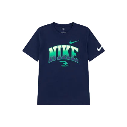 Nike Boys Gradient Collegiate T-Shirt -Midnight Navy 0074960