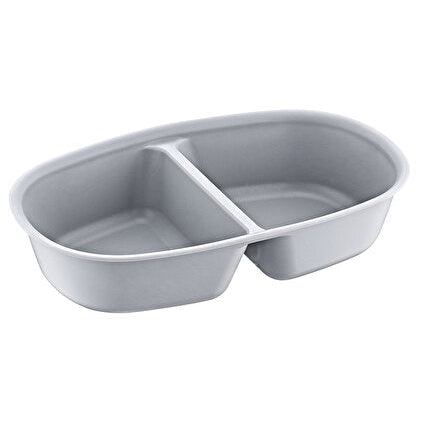 Hobby Life 2-Compartment Snack Plate 031293