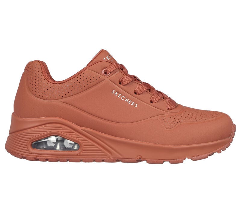 Sketchers Skechers Ladies Tekkies UNO Rust (7357894197337)