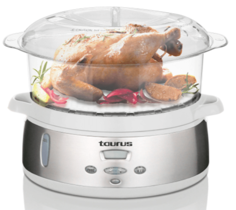 Taurus Food Steamer Taurus Digital Food Steamer 3 Tier 9 Litre (6803913736281)