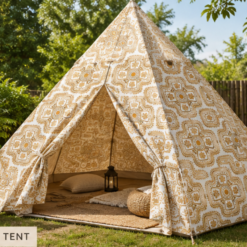 Fabric Bahamas Printed Waterproof Canvas Outdoor Sarita Stone 150 cm cm