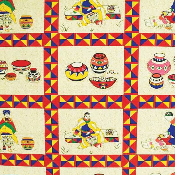 MSR Tabling Fabric Indebeli Polycotton Tabling Fabric 2041 235cm (4758841688153)