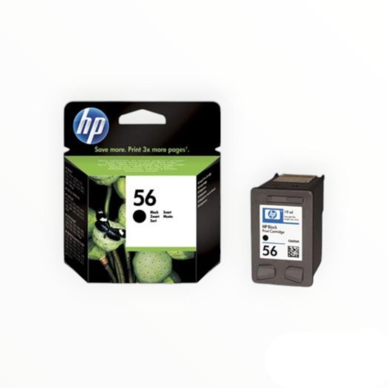 HP INK CARTRIDGE HP 56 Black Ink Cartridge (7809111392345)