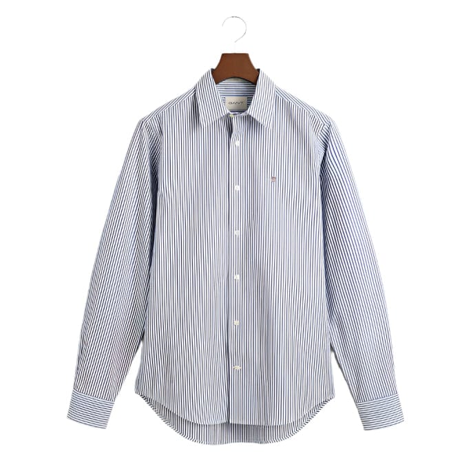 Gant Shirts S Gant Slim Fit Striped Stretch Poplin Shirt
