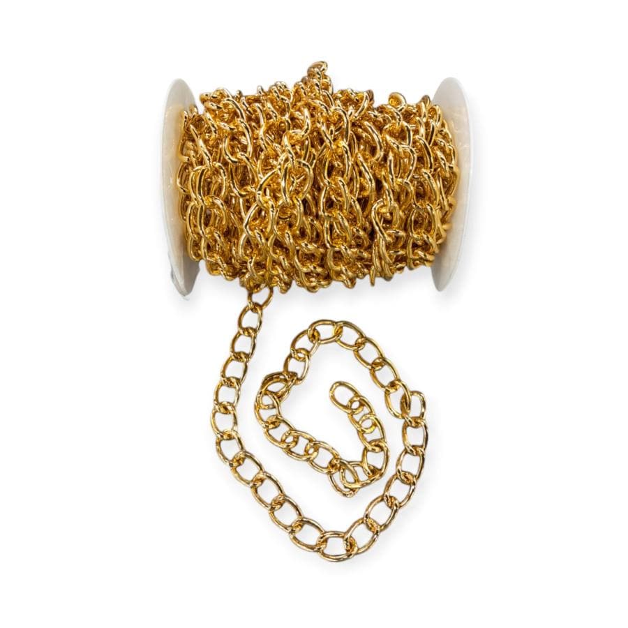 CHAIN Habby C9206 Aluminum Gold Chain (7814666027097)