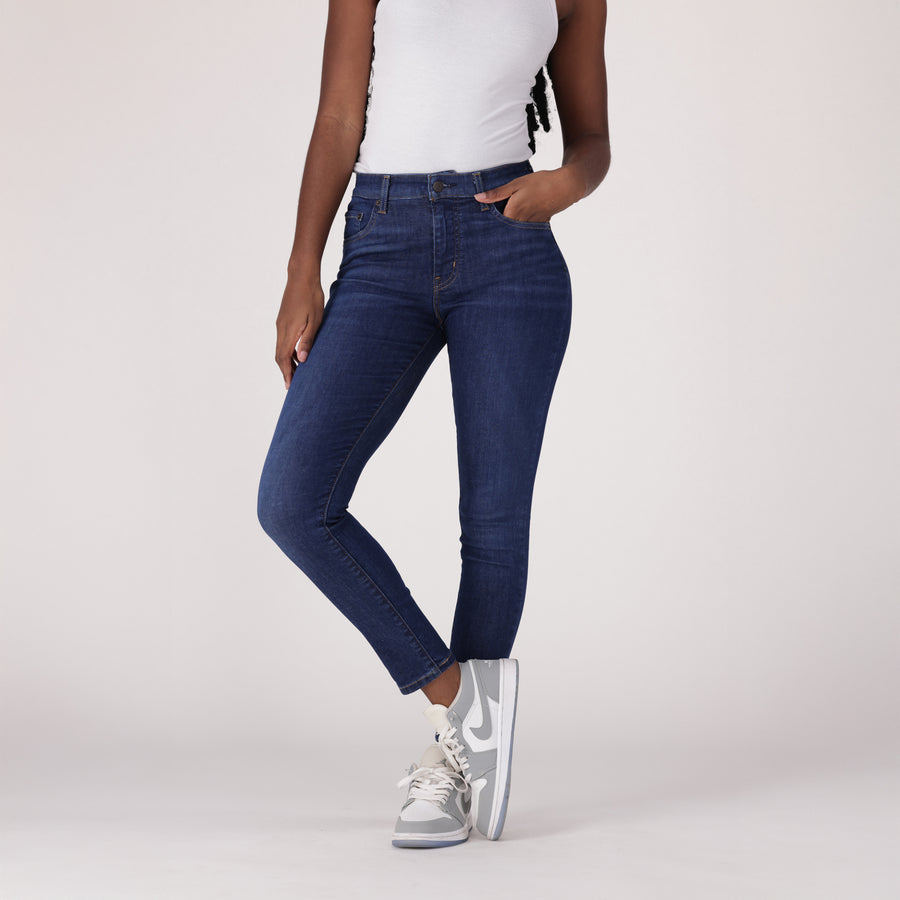 Levi's Women'S 721 High-Rise Skinny Jeans Med Indigo Worn In A4058-0036