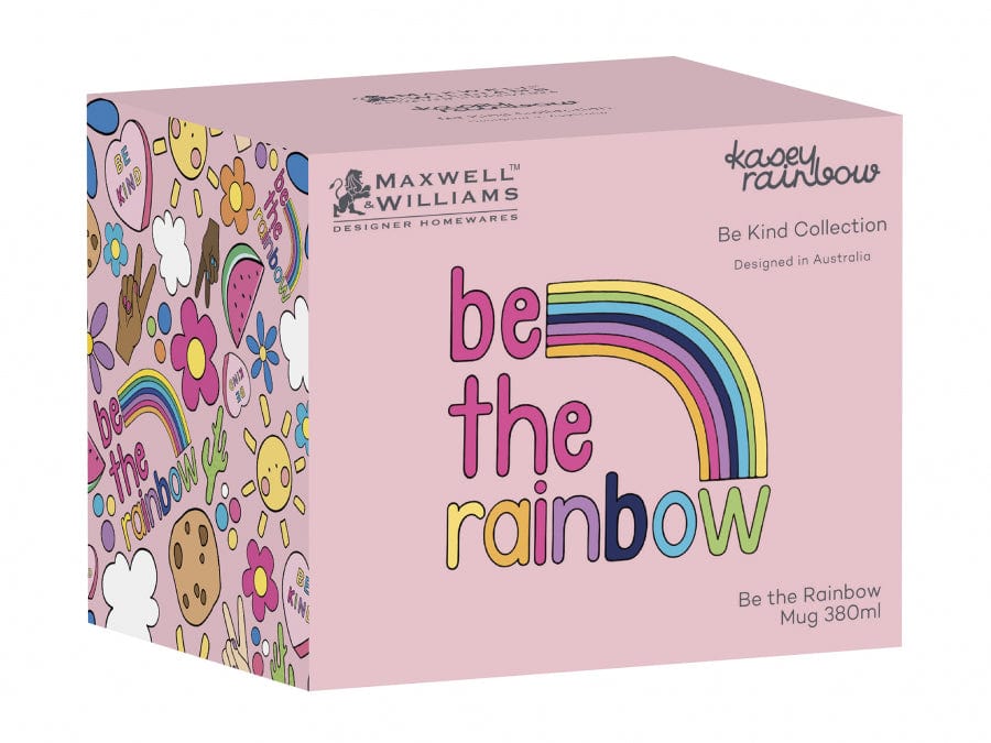 Maxwell & Williams MUG Maxwell & Williams Be Kind Mug Be The Rainbow 380ml DX1072 (7155230310489)