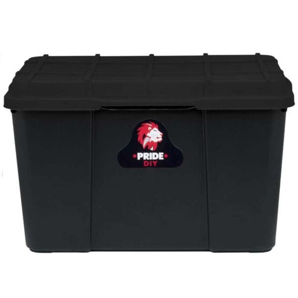 Pride STORAGE BOX Pride Storage Box Black 65L P3050 (7813429100633)