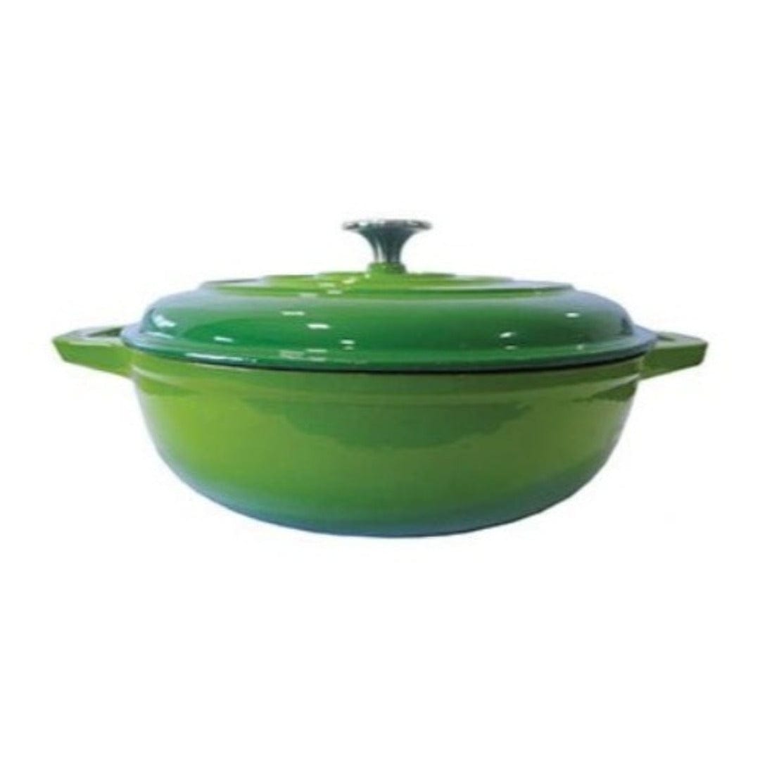 CHEF POTS Chef Round Casserole Dish 4 Litre Red 160/042 (6572634046553)
