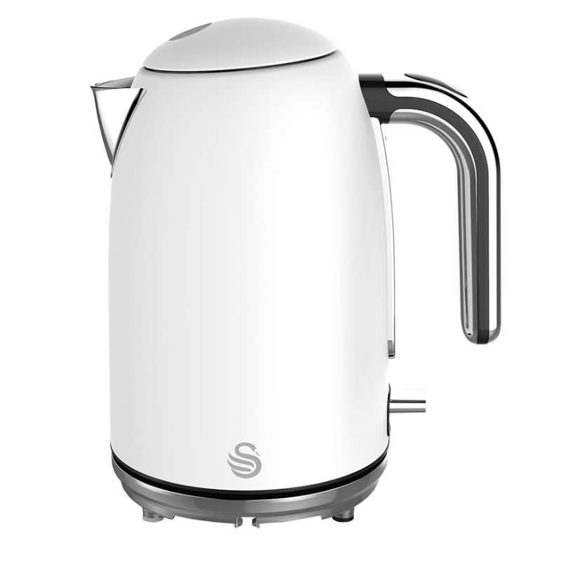 Swan TOASTER Swan Pearl White 1,7 Litre cordless Kettle & 2 Slice Toaster STP01C (6716448538713)
