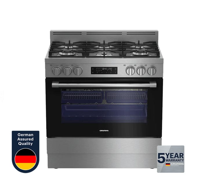 Grundig Gas Stove Grundig 6 Burner Gas Stove Inox- GFLM14020XC (6536134459481)