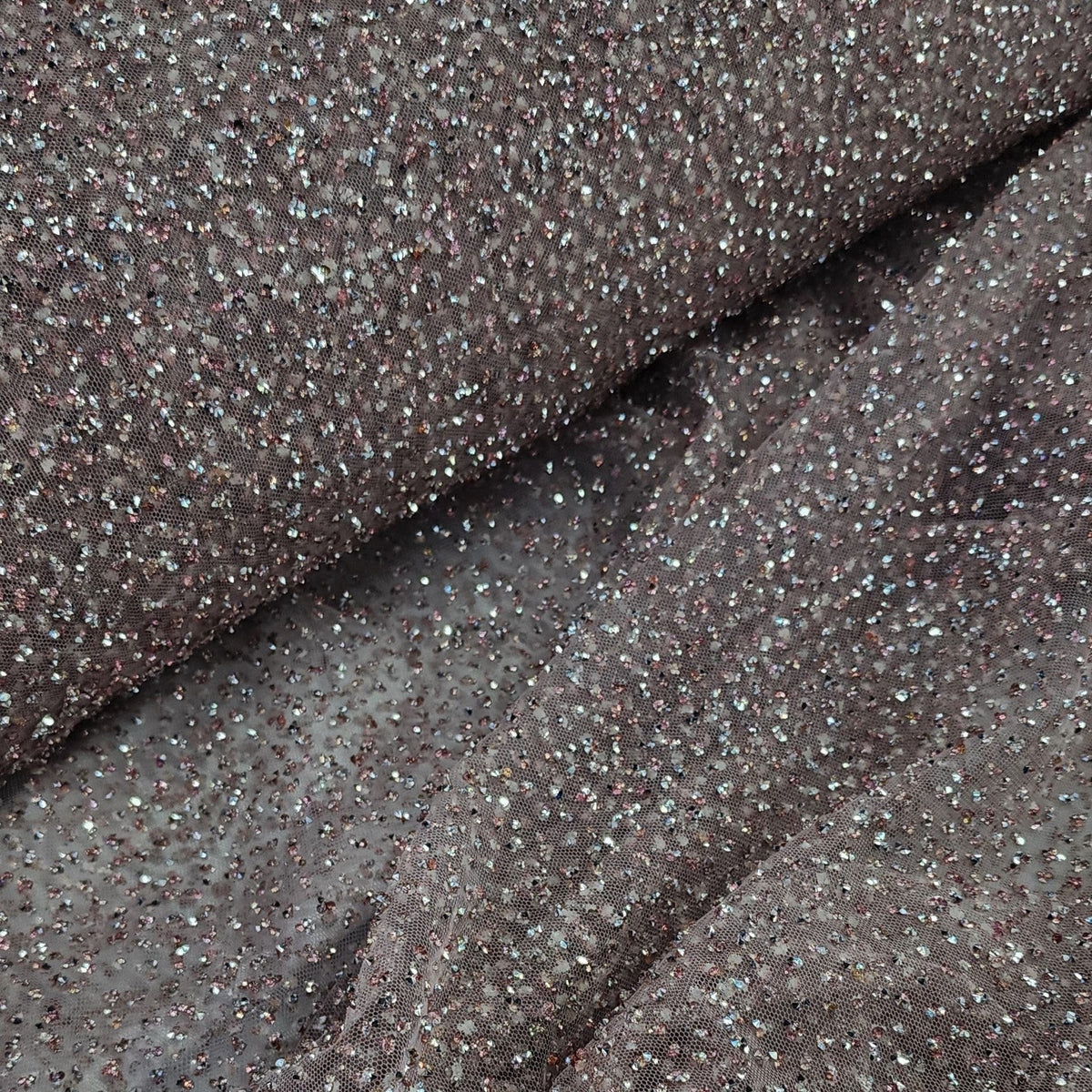 BEADED LACE Dress Fabrics Kendall Lace Fabric Dusty Pink 140cm (7397285101657)