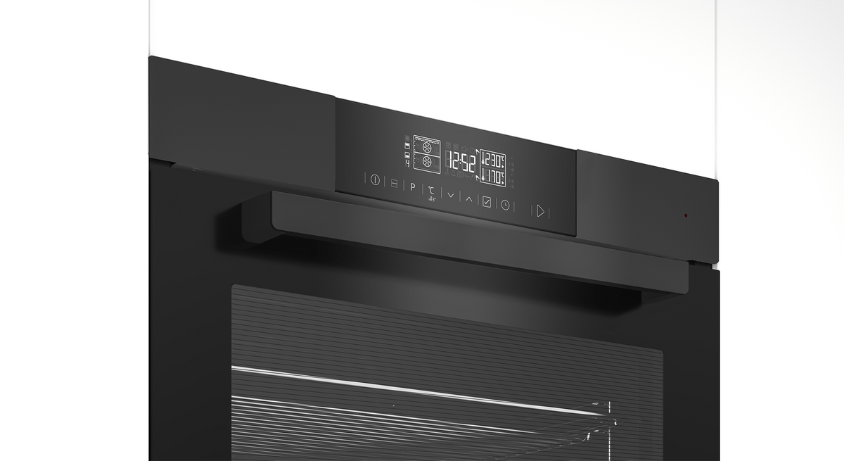 MHC World Beko 60cm BI Oven Split & Cook MultiFunction Anthracite Oven BVM32400A (7209116401753)