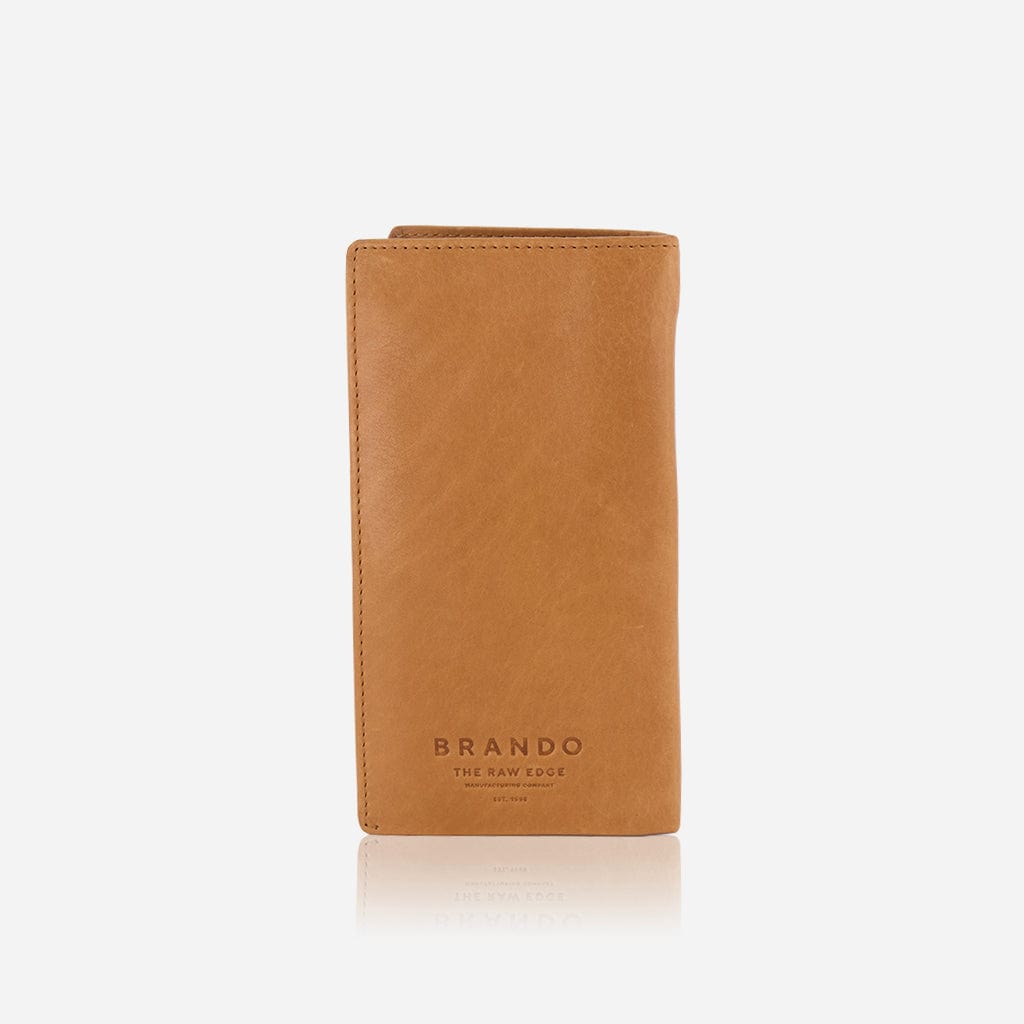 Brando Wallets Brando Leather Pocketbook Tan (7225709264985)