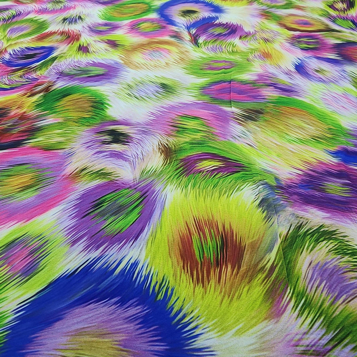 PRINTED CHIFFON Dress Fabrics Printed Peach Chiffon Fabric 150cm (7510767829081)