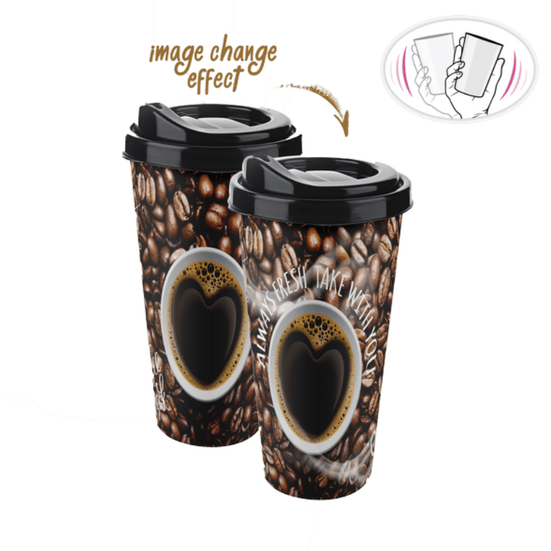 Titiz Plasticware Titiz 3D Coffee Mug 650ML (4768544260185)