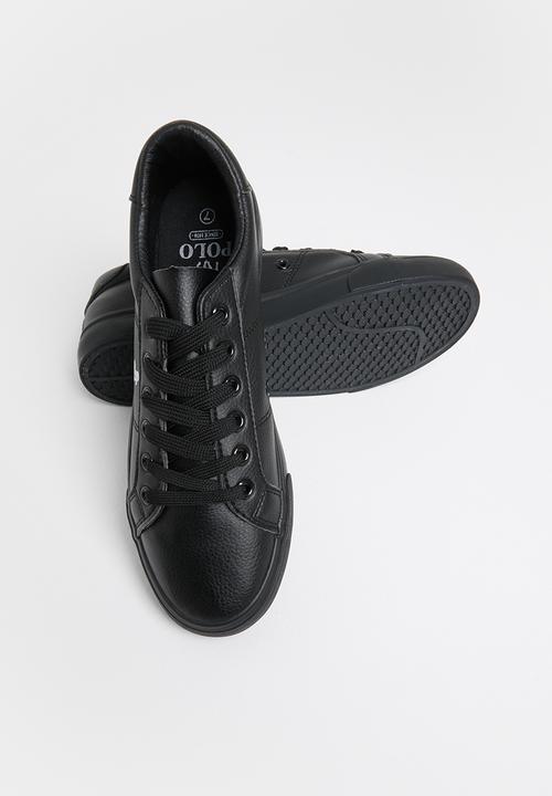 Polo LADIES SNEAKER Polo Chloe Leather Ladies Sneaker Black (6970890584153)