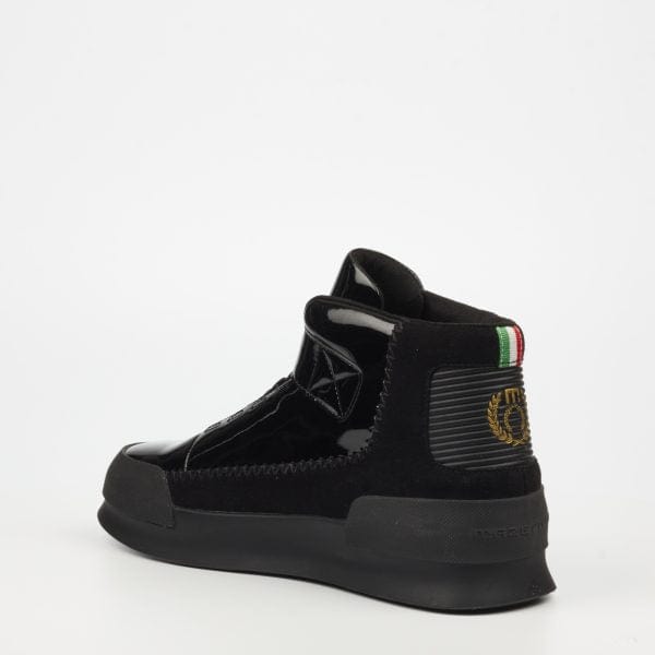 Mazerata Sneakers Mazerata Valentino 1 Pat Suede Black (7514612760665)