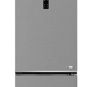 Grundig 60cm Pearl Steel Fridge Freezer GKPN 46820 XP