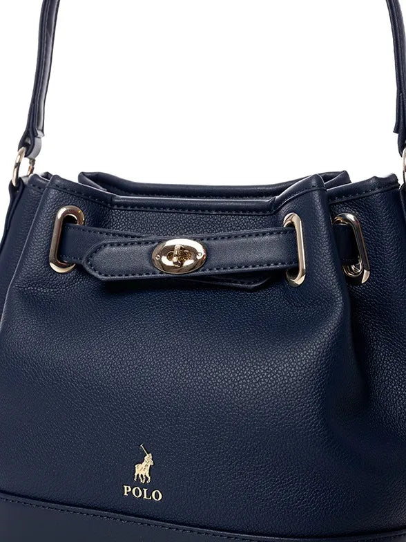 Polo Carlton Bucket Sling Bag Navy (8038118260825)