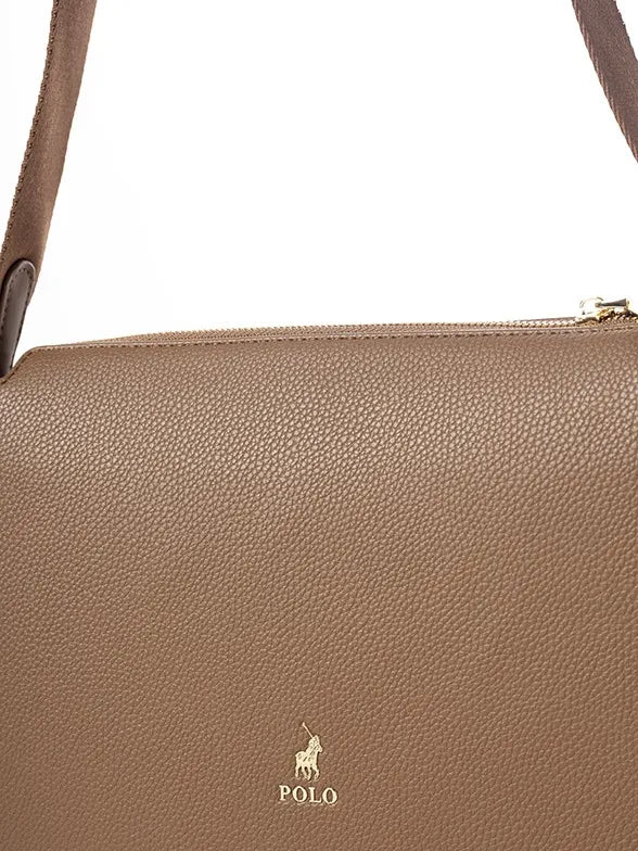 Polo Lyon Crossbody Bag Taupe