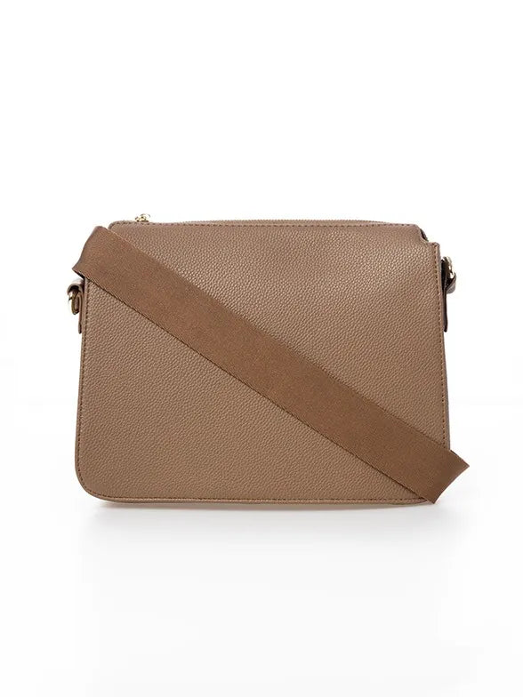 Polo Lyon Crossbody Bag Taupe