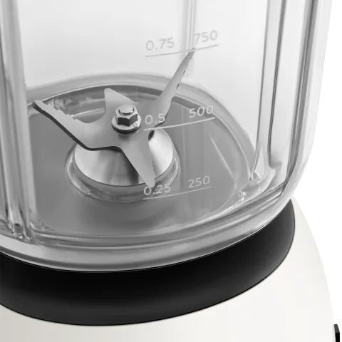 Smeg Porsche Retro Style 800W Jug Blender, 1.5L Carrara White BLF03PCWEU.
