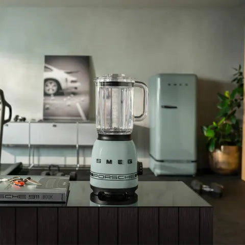 Smeg Porsche Retro Style 800W Jug Blender, 1.5L Shade Green BLF03PSGEU.