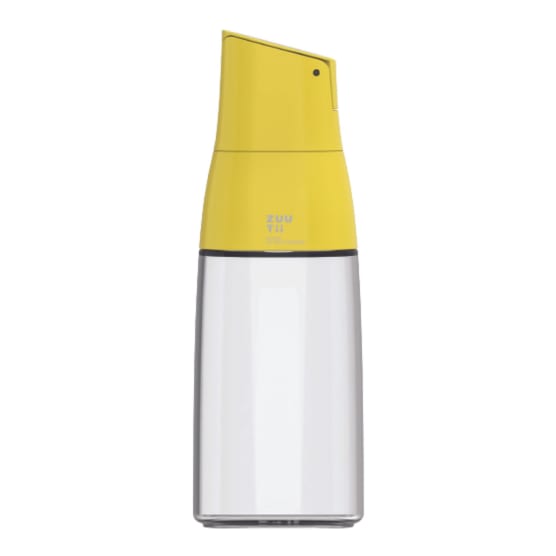 Zuutii Oil Dispenser 500ml Light Lemon ZTOC5640