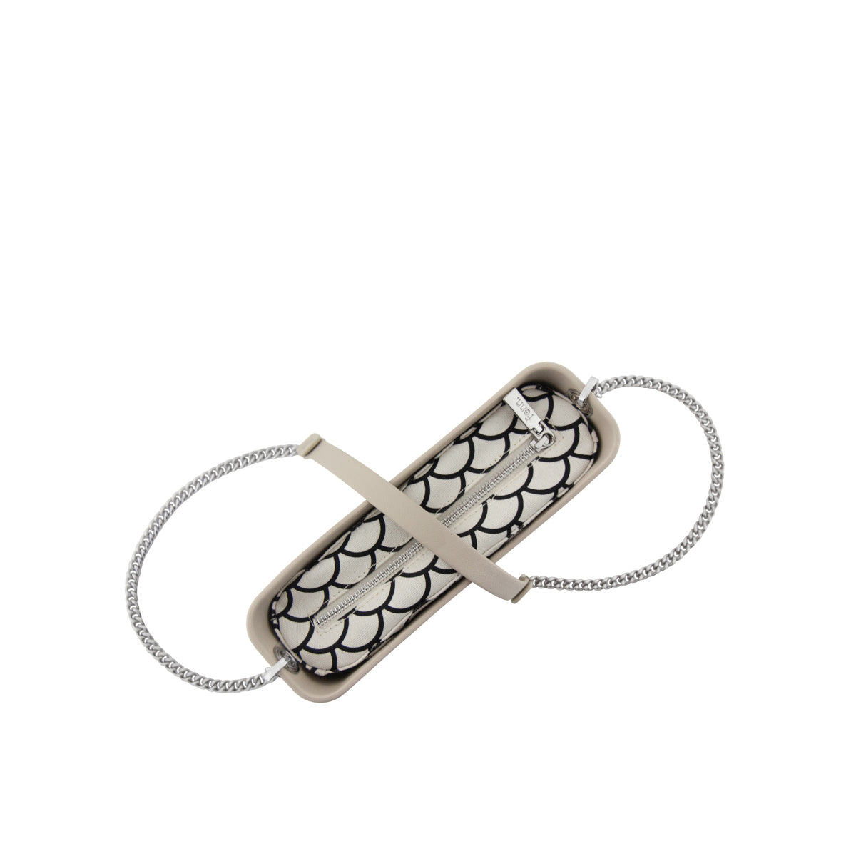 Fenn Original Everyday Messenger Bag With Silver Chain Strap-Mushroom 2228.