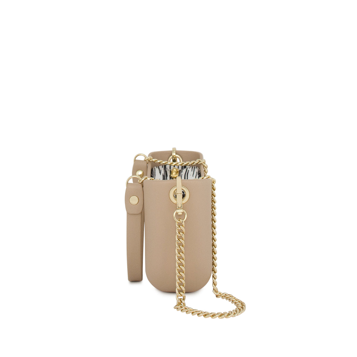 Fenn Original Everyday Messenger Bag With Gold Chain Strap-Sand 2231.