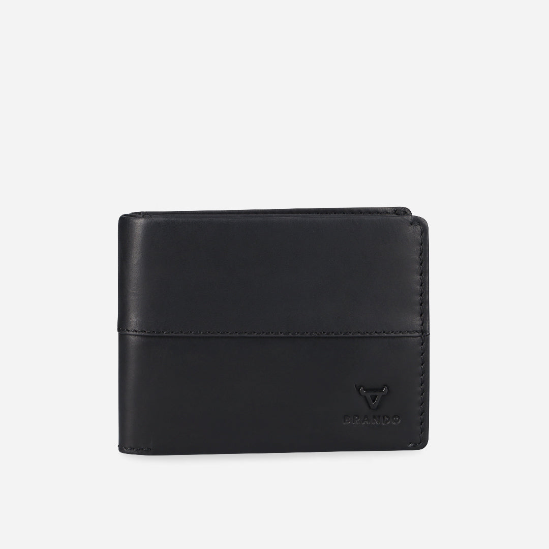 Brando james Black Slim Card Wallet (7983000387673)