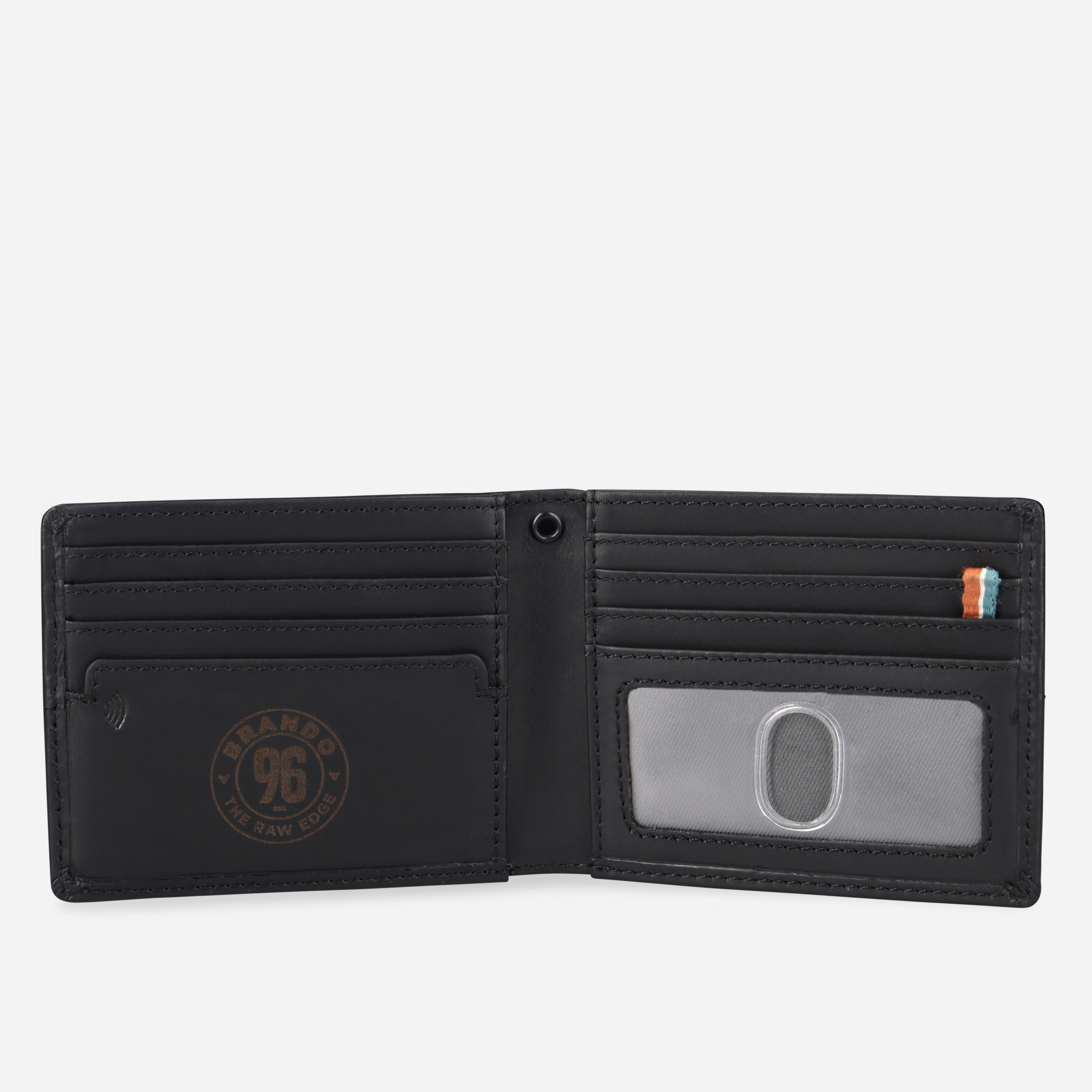 Brando james Black Slim Card Wallet