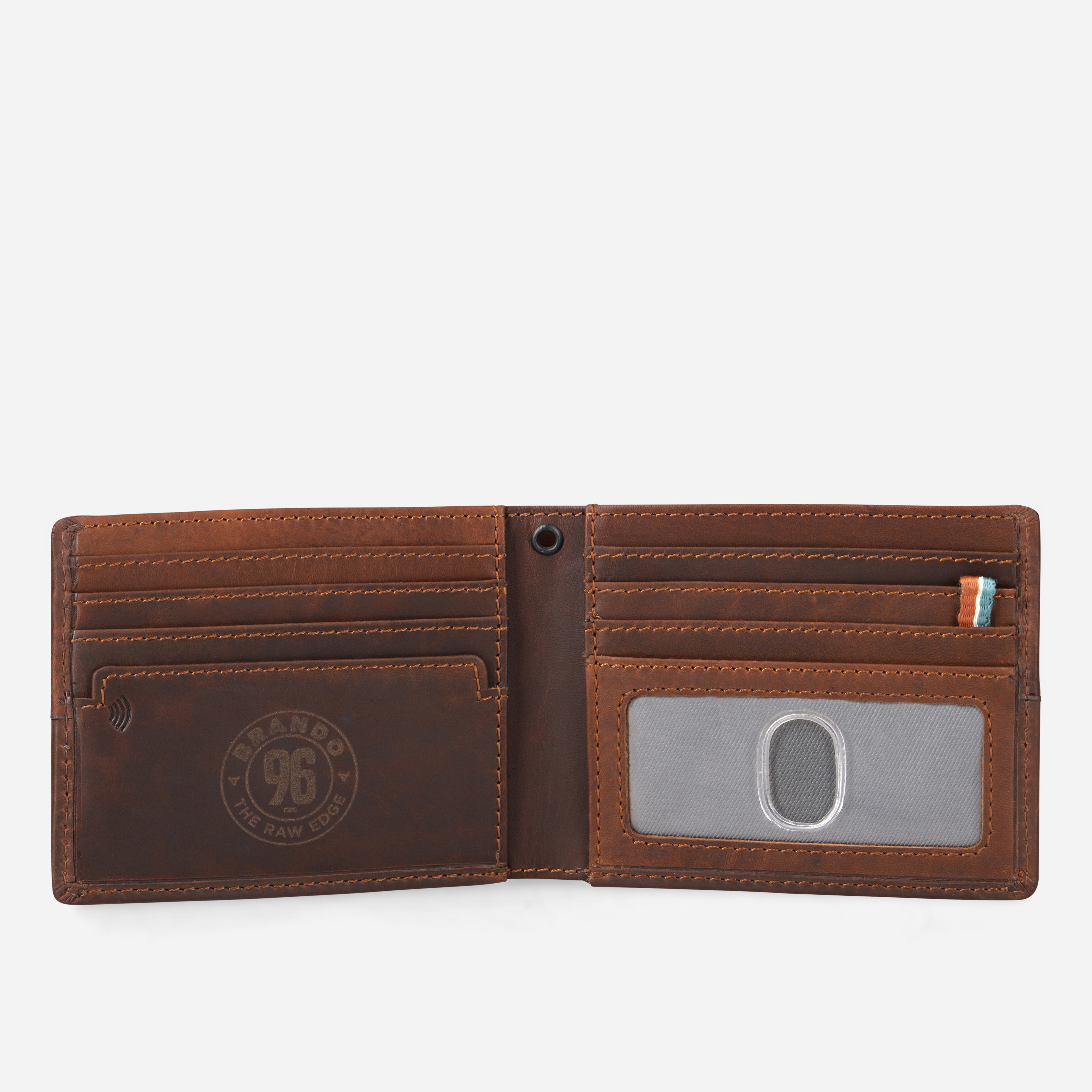 Brando James Brown Slim card Wallet (7983002288217)
