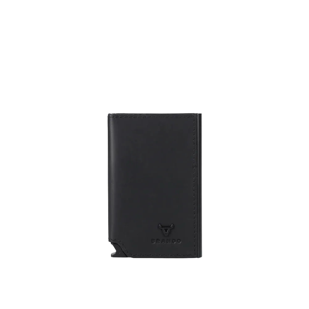 Brando James Metal Card Holder-Black 2005JAMBLK.