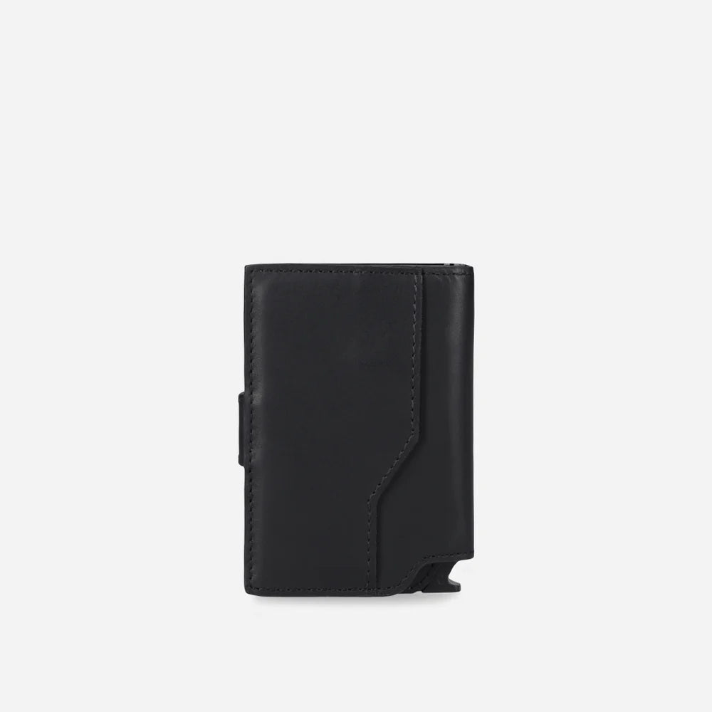 Brando James Detailed Metal Card Holder-Black 2006JAMBLK