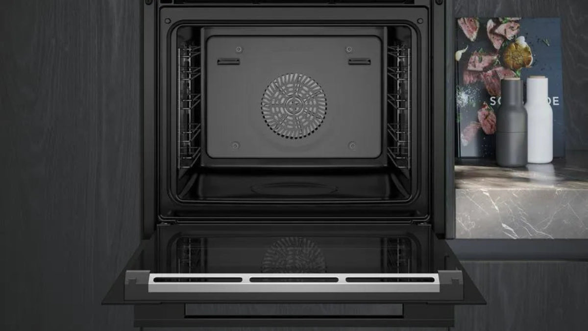 Siemens 60cm Black IQ700 Built-In Oven - HB736G1B1