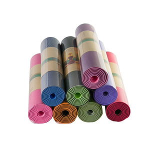 Eco-Friendly Non-Slip Yoga Mat 61x183cm 8mm