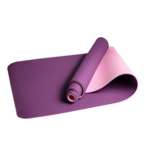 Eco-Friendly Non-Slip Yoga Mat 61x183cm 8mm