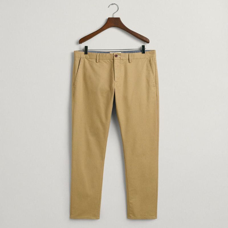 Gant Slim Fit Chinos Dank Khaki 344261