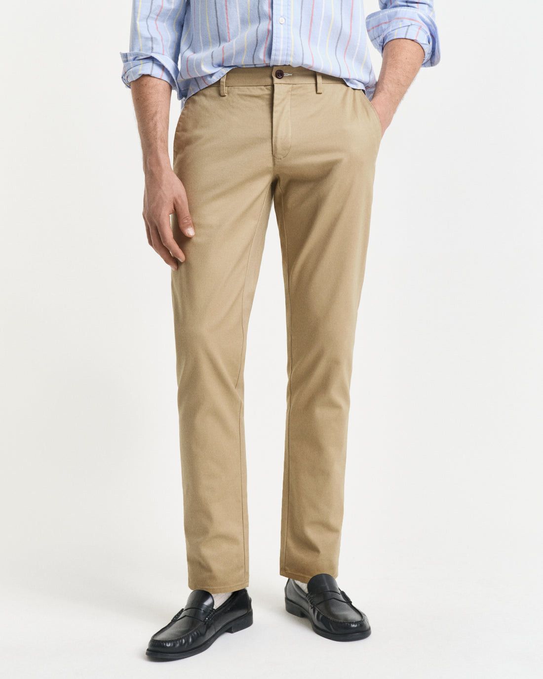 Gant Slim Fit Chinos Dank Khaki 344261